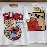 ราคา ELMO AND THE BOOKANEERS Tag Hanes ฟอกนุ่ม เสื้อวินเทจ เสื้อการ์ตูนตำนาน vintage shirt เสื้อยืดผู้ชาย Unisex (42369016692)