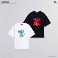 ราคา ของแท้ 100 พร้อมส่ง CARNIVAL X STASH SUBWAY OVS T SHIRT สีขาว ไซส์ (41579479055)