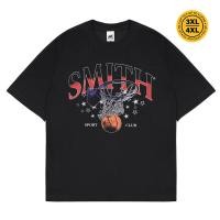 ราคา เสื้อยืดโอเวอร์ไซส์ผู้ชาย House of Smith เสื้อยืดโอเวอร์ไซส์ลูกบอลกลม สีดํา 20s เสื้อยืดโอเวอร์ไซส์ (41624912407)