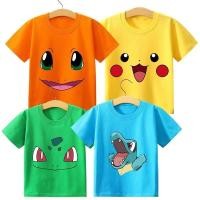 ราคา 2024 Hot เสื้อยืด พิมพ์ลายกราฟฟิคปิกาจู โปเกม่อน น่ารัก เหมาะกับของขวัญวันเกิด แฟชั่นฤดูร้อน สําหรับเด็ก 100 150cm (49000573707)