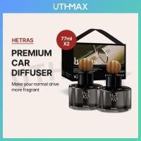 ราคา HETRAS Premium Car Diffuser 77ml x 2ea Set น้ําหอมปรับอากาศในรถยนต์ติดทนนาน ชุดของขวัญ (42329199708)