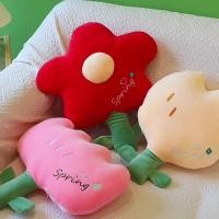 ราคา พร้อมส่ง หมอนอิงรูปดอกทิวลิปนุ่มนิ่ม ดอกไม้เล็กๆ สำหรับรองนั่งบนพื้น เก้าอี้ หรือใช้ในสำนักงาน เบาะรองนั่งดอกไม้ เบาะรอ (56303266788)