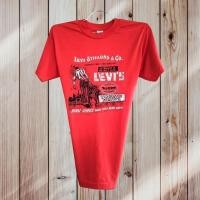 ราคา เสื้อผ้าบางผ้าเสื้อวินเทจภาพลีวายตะเข็บเดี่ยวบน ล่างไม่มีข้างสกรีนจมคอฟิตงานใหม่ผ้านำเข้าผ้านุ่มมากป้ายusa (28694302212)