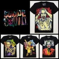 ราคา อก34 50นิ้ว เสื้อยืดโจ๊กเกอร์ Joker เสื้อยืดฮารี่ควินน์ Harley Quinn จาก Black Timber ผ้าฝ้ายแท้ S 3XL (44553509527)