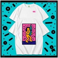 ราคา OK Apparel เสื้อยืดคอกลมแขนสั้น ลาย bamboo mouth organ Oversize Cotton USAคุ้มสุด (56304338227)