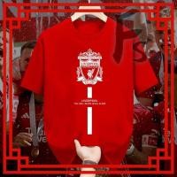 ราคา LIVERPOOL FC FAN T SHIRT เสื้อยืดหงส์แดง ลายสกรีน Official Style แฟนบอลต้องมี Premium Cotton (54653451635)