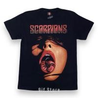 ราคา เสื้อยืดวง Scorpions ป้ายRock Yeah ผ้าคอตตอน100 ลายลิ้นเเมงป่อง (52903667581)