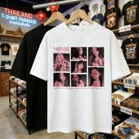 ราคา พร้อมจัดส่งค่ะ COD เสื้อยืดสีดำผู้ชาย เสื้อยืดสีขาวผู้ชาย เสื้อยืดโอเวอร์ไซส์ ตารางภาพเหมือน ผ้าฝ้ายแท้ (51608995899)