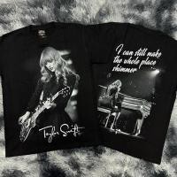 ราคา เสื้อยืด Taylor ขาวดำ เรืองแสงป้ายRocktees ผ้าคอตตอน 100 (51054323693)