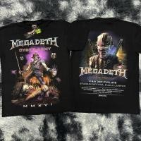 ราคา เสื้อยืด Megadeth ไซเบอร์ เรืองแสงป้ายRocktees ผ้าคอตตอน 100 (50654323786)