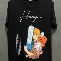 ราคา เสื้อยืดลายอนิเมะ10 Chainsaw ผ้าคอตตอน100 (50153663212)