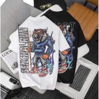 ราคา 2025 เสื้อยืด SENCHALRUN T SHIRT พิมพ์ลายเสือ เสื้อสวยเปล่งประกายสดใส ผ้าฝ้ายแท้ S 3XL (50003206991)