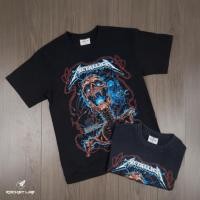 ราคา METALLICA WorldWired Tour Rocket Lab เสื้อยืดสีดำ ผ้าคอตตอนพรีเมี่ยม USA สกรีนแบบ DTG งานละเอียดคุณภาพสูง ROC073 (46953126368)