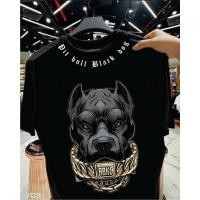 ราคา เสื้อยืดผู้ชายสีดำลายเท่ โอเวอร์ไซส์ คอกลมแขนสั้น สไตล์เมกาสตรีทแฟชั่น ฮิปฮอปเท่ๆ (40027328852)