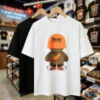 ราคา พร้อมจัดส่งค่ะ COD เสื้อเชิ้ตแขนสั้น เสื้อเชิ้ตผู้ชาย เสื้อสาวอวบ oversize tee คนงาน t shirt หมีถัก ผ้าฝ้ายแท้ คอตตอน (43330140393)