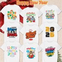 ราคา เสื้อยืด สกรีน Merry Christmas คริสต์มาส เสื้อปีใหม่ สีขาว เสื้อผ้าหนา นุ่ม ใส่สบาย No 0396 (41727844044)