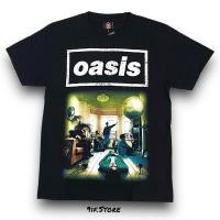ราคา เสื้อยืดวง Oasis ป้ายRock Yeah สกรีนหน้า หลัง ลายห้องนั่งเล่น (45853135250)