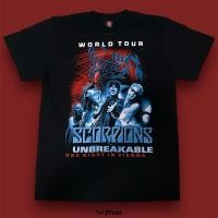 ราคา เสื้อยืดลายวงสกอร์เปี้ยนส์ Scorpions สกรีนหน้า หลัง ป้าย Rock Yeah (55103110713)