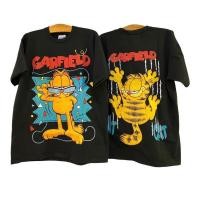 ราคา ใหม่ เสื้อวงผ้าฟอก เสื้อวินเทจ90 The Garfield Show เสื้อยืด S 3XL (56753451419)