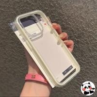 ราคา 2 in 1 สีขอบเคสโทรศัพท์สําหรับ OnePlus 13 13T 12 11R 10T 10R ACE 5 Ultra 3 2 Pro 2V N300 N200 N20 5G 4G หรูหราน่ารัก Simple Clear Anti fall Soft Casing (41010327022)