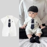 ราคา ชุดรอมเปอร์บอดี้สูทสำหรับทารกและเด็กเล็ก แขนสั้น เหมาะสวมใส่ในฤดูร้อน อายุ 0 2 ปี ทั้งชายและหญิง (42710518164)