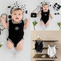 ราคา ชุดจั๊มสูทรอมเปอร์แขนกุด ผ้าฝ้าย แฟชั่นฤดูร้อน สําหรับเด็กผู้หญิง 0 2 ปี (22447437138)