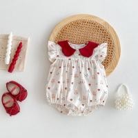 ราคา ทารกแรกเกิดromperเสื้อผ้าฤดูร้อนแขนกุดjumpsuitเด็กทารกlapel Bodysuits 0 2 ปีหญิงน่ารักเจ้าหญิงเสื้อผ้าเด็กทารกOnesie (26955248272)