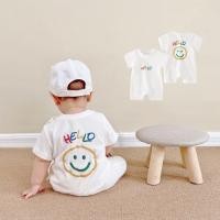 ราคา ฤดูร้อนเสื้อผ้าเด็กทารกชายหญิงบอดี้สูทแขนสั้นใบหน้าสุดน่ารักสไตล์เกาหลี ชุดรอมเปอร์ (24521813431)