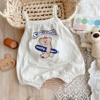 ราคา ชุดจั๊มสูทรอมเปอร์ แขนกุด ลายการ์ตูน แฟชั่นฤดูร้อน สําหรับเด็กผู้ชาย และเด็กผู้หญิง (18077760195)