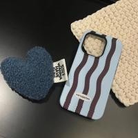 ราคา เคสลายคลื่นสีฟ้าสำหรับ iPhone 12 Pro Max 13 Pro 2 in 1 11 15 Plus XS กันกระแทก 16 Pro 15 Pro Max เคสโทรศัพท์สองชั้น 14 XSMAX 16 Pro ปกป้องเรียบง่าย 13 Pro Max 8 Plus 12 (28626672349)