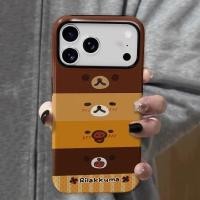 ราคา Matte Hard Shell เหมาะสําหรับ iPhone 13 12 Pro XSMAX 16ProMax 14Pro XR XS 17ProMax 15ProMax 11 7 8Plus 17Pro 16Pro หมีน้อยเป็ดน้อยเย็บสองในหนึ่งเดียวเคสโทรศัพท์สองชั้น (55800969079)