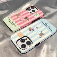 ราคา น่ารักลายสุนัขสองชั้นเคสโทรศัพท์เหมาะสําหรับiPhone 14ProMax 12 16Pro 13ProMax XSMAX 16ProMax 15ProMax XR 15Pro 11ProMax XS 14Pro Two in Oneเคสซิลิโคนกันกระแทก (43006248225)