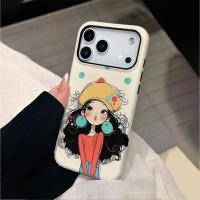 ราคา หมวกเบเร่ต์สาวสองในหนึ่งเดียวเหมาะสําหรับiPhone 11 17 Anti Drop 16Pro 13ProMax 14 15ProMax 8Plus XR 16ProMax 12 13Pro XSMAX 17ProMax XS Matteกรณี (40576854385)