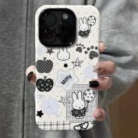 ราคา เคสโทรศัพท์ Y2K Millennium ลายกระต่ายขาวเล็ก ใช้ได้กับ iPhone 14 Plus 15 13 Pro Max XS 14 Pro 8 Plus 15 Pro Max 16 Pro Max 14 Pro Max 12 Pro 16 Pro XR 11 Pro เคสแข็งแบบสองชั้น (40301194454)