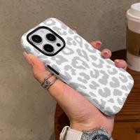 ราคา Simple สีเทาเสือดาวพิมพ์เหมาะสําหรับ iPhone 12Pro 14ProMax XSMAX 16Pro XR 11 14Pro XS 15ProMax 14Pro 13ProMax 15Pro 7 8plus สองในหนึ่งเดียวกันกระแทกเคสโทรศัพท์สองชั้น (25695986690)