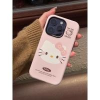 ราคา เคสป้องกันแมว KT สีชมพูสำหรับผู้หญิง สำหรับ iPhone 11 15ProMax 13ProMax 12 13Pro XSMAX 16ProMax 7 8 XS XR เคสโทรศัพท์กันกระแทก 16Pro 11Pro 15Pro เคสสองชั้นแบบด้าน (24792922084)
