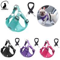 ราคา CDDMPET สายรัดเสื้อกั๊กนิรภัยสําหรับสุนัขและเข็มขัดนิรภัย สายรัดสัตว์เลี้ยง ผ้าตาข่ายระบายอากาศพร้อมเข็มขัดนิรภัยในรถยนต์ (41450165914)