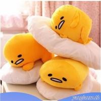 ราคา หมอนตุ๊กตานุ่ม รูปการ์ตูนไข่ขี้เกียจ Gudetama Motchiri น่ารัก ขนาด 15 นิ้ว (28083486482)