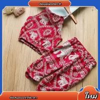 ราคา Hbb ใหม่เด็กทารกช้างพิมพ์เสื้อกั๊กกับกางเกงชุดฤดูร้อน (27032906171)