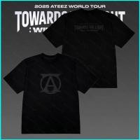ราคา เสื้อยืดวินเทจ จากทัวร์คอนเสิร์ตโลกของ ATEEZ ปี 2025 TOWARDS THE LIGHT (57354993011)