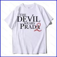 ราคา เสื้อยืดแขนสั้นเทรนด์แฟชั่น Unisex หนัง The Devil Wears Prada 2 ฤดูร้อน HB2 (52909025455)