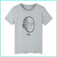 ราคา BH2 ฤดูร้อนผ้าฝ้ายเสื้อยืดอะนิเมะ ONE PUNCH MAN ไซตามะคอสเพลย์เครื่องแต่งกายแขนสั้นเสื้อยืดชุดฮาโลวีน HB2 (52255383283)