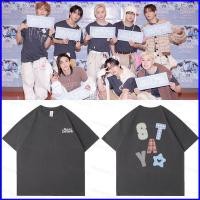 ราคา เสื้อยืดแขนสั้นออกแบบพิเศษสำหรับแฟนคลับ Stray Kids พร้อมลายเซ็นต์ STAY จากวงบ้านน้อย (50658559506)