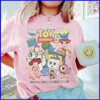 ราคา เสื้อยืดการ์ตูน Jessie และ Buzz Lightyear จากเรื่อง Toy Story มิตรภาพจาก You ve Got A Friend In Me (50258422513)