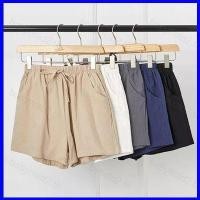 ราคา กางเกงขาสั้นเอวสูงสำหรับสตรี แบบหลวมๆ ทำจากผ้าฝ้ายและผ้าลินิน ดีไซน์แฟชั่นเกาหลี สำหรับสวมใส่ในฤดูร้อน (41879943551)