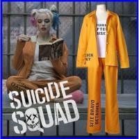 ราคา ชุดคอสเพลย์ Harley Quinn สีส้ม ชุดนักโทษสำหรับงานปาร์ตี้และฮาโลวีน (40079571037)