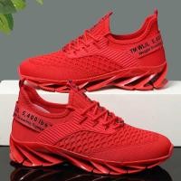 ราคา ขนาด39 47 รองเท้าผ้าใบผู้ชาย รองเท้ากีฬา สีแดง เหลือง เขียว ขาว ของขวัญ (28723350106)