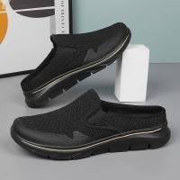 ราคา Size35 48 super comfy รองเท้าสลิปออน Causal รองเท้าเปลือย รองเท้าครึ่งสําหรับผู้หญิงผู้ชายเดินขับรถ 46 47 48 US12 US13 (24242957402)