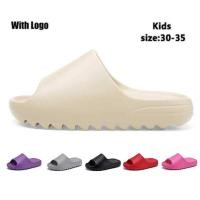 ราคา มาใหม่ Yeezy รองเท้าแตะสไลด์ สําหรับเด็กกลาง ไซซ์ 30 35 โปรดเพิ่ม 1 หรือ 2 ซม (19316230356)