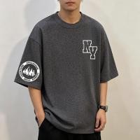 ราคา Sea Tee ใหม่ เสื้อยืดแฟชั่น Oversize ลายเสือดำเทา คอกลม ผ้าคอตตอน แขนสั้น สบายนุ่ม ระบายอากาศดี FASHION (44429947403)